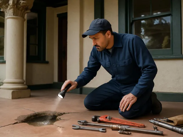 Slab Leak Detection in Anaheim & Santa Ana Homes