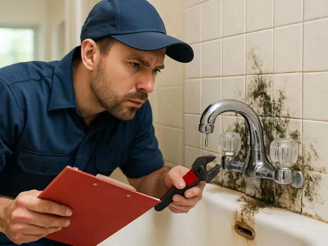 Why Is There Mold Behind My Leaky Faucet? | OC Plumber